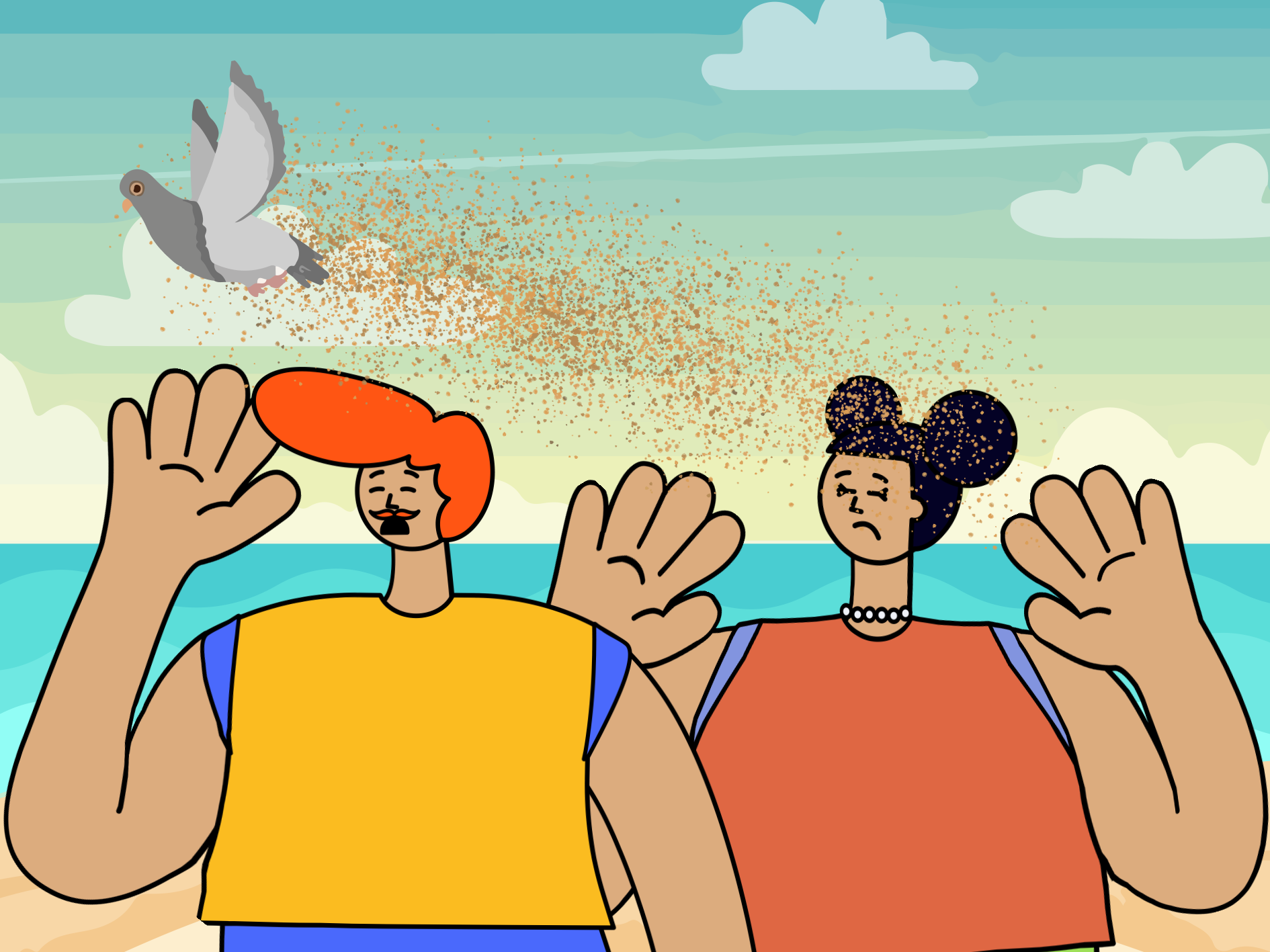 gigantes com a pomba gigantes com a pomba